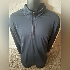 Men’s pre own as is izod pullover light weight size L large quarter zip